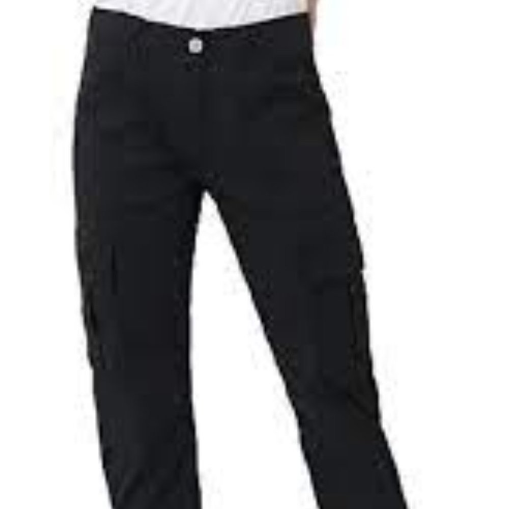 3x1 Black High Waist Straight Leg Crop Style: WM3CF081B, 30x25, NWT, $268 MSRP